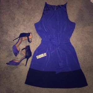 Express Color Block Mini Dress Size M